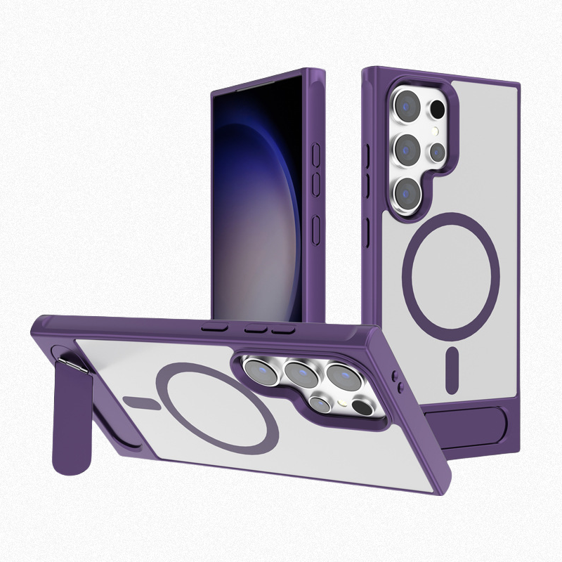 Flying Wing Fold Stand Magnetic Case For Samsung S25 Ultra