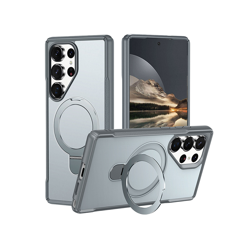 Military-Grade Protection Magnetic Kickstand Case For Samsung S25 Ultra
