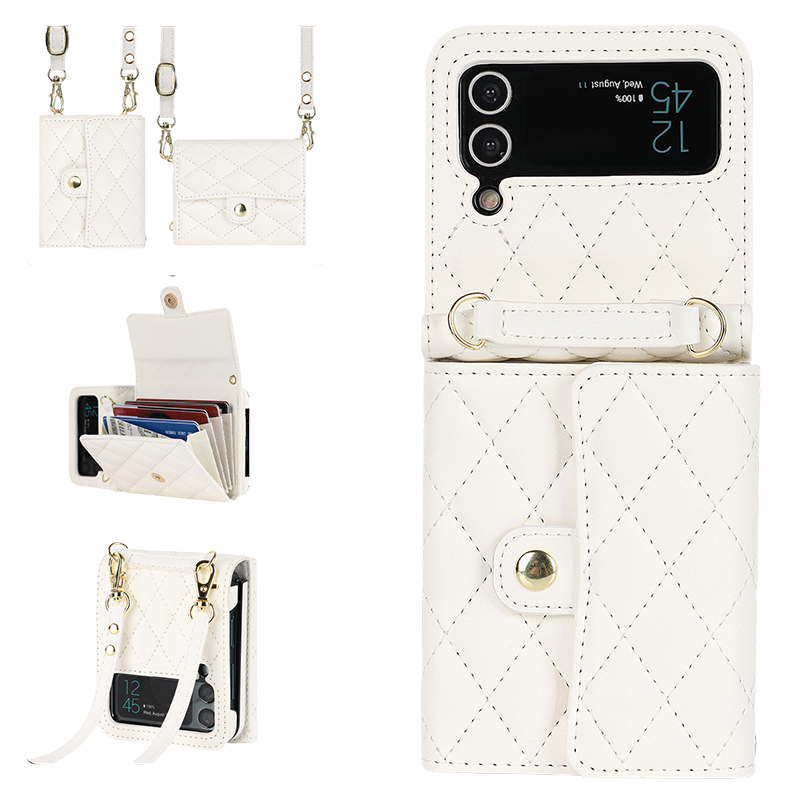 Premium RFID Wallet Case For Samsung Z Flip7/Flip6