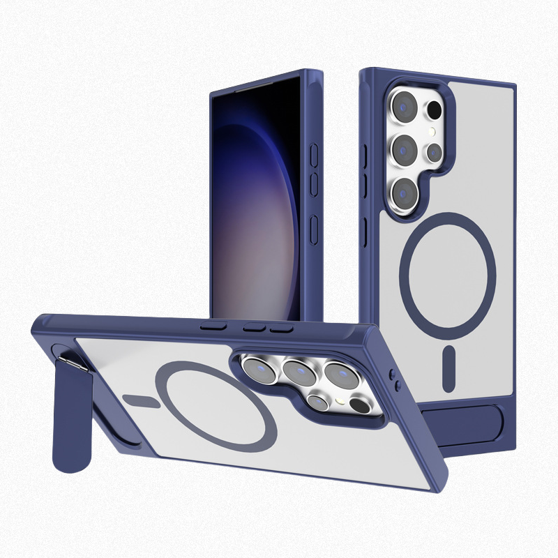 Flying Wing Fold Stand Magnetic Case For Samsung S25 Ultra