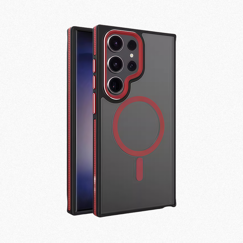 Dual-Tone Magnetic Matte Case For Samsung S25 Ultra