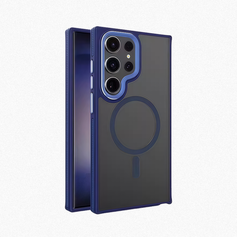 Dual-Tone Magnetic Matte Case For Samsung S25 Ultra