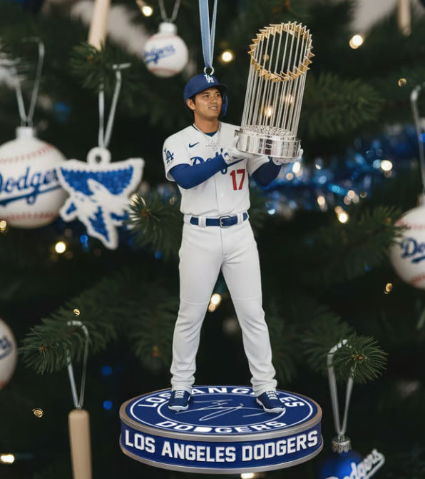 World Series Game 7 Andy Pages Catch Ornament