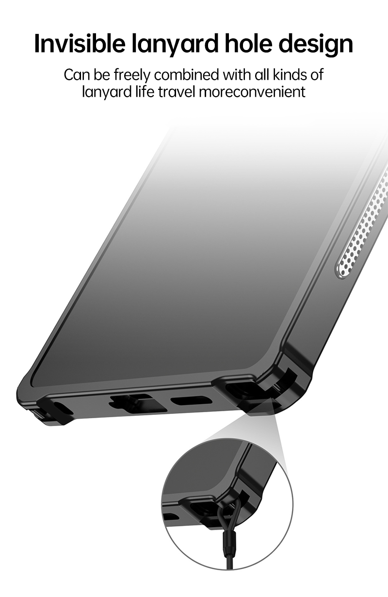 Metal Bare Frame Heat Sink Case For Samsung Galaxy S25 Ultra