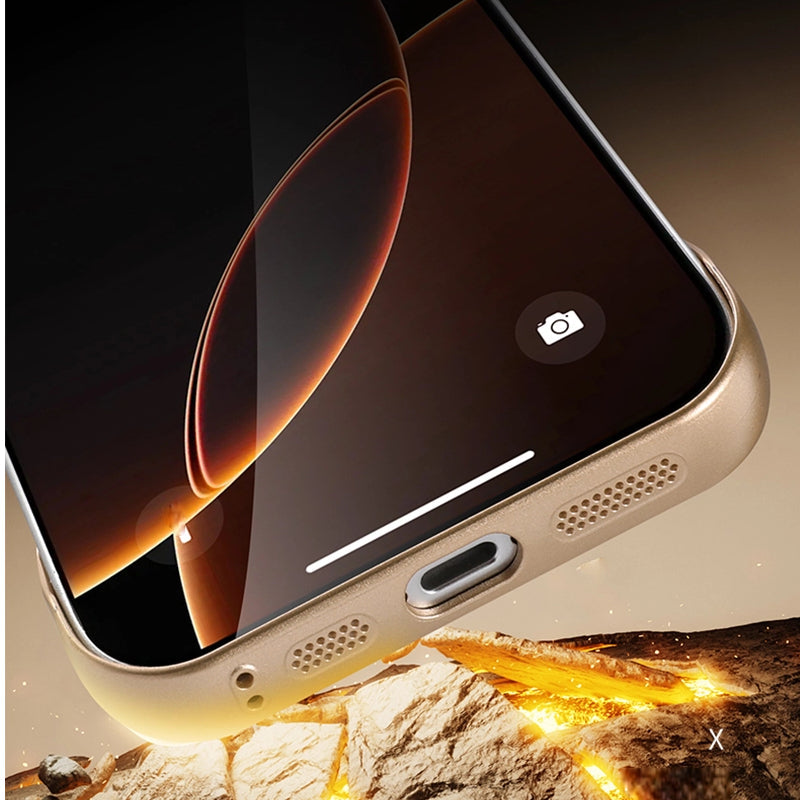 Frameless Leather Texture Magnetic Case For Samsung S25 Ultra