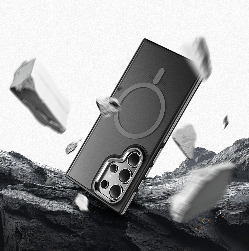 Dual-Tone Magnetic Matte Case For Samsung S25 Ultra