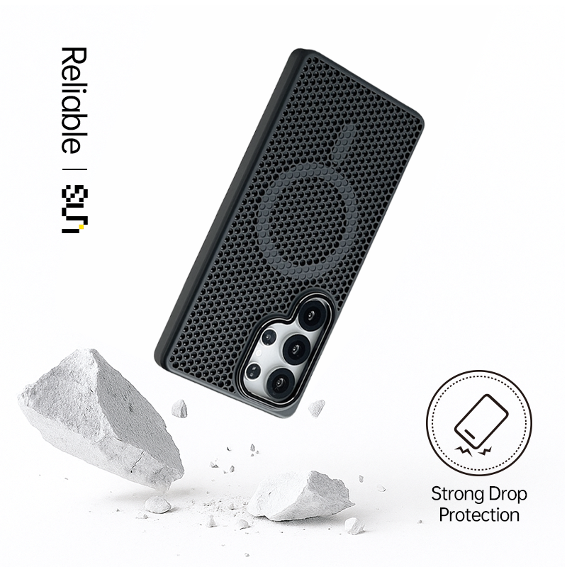 AirFlow Armor MagSafe Honeycomb Case For Samsung S25 Ultra