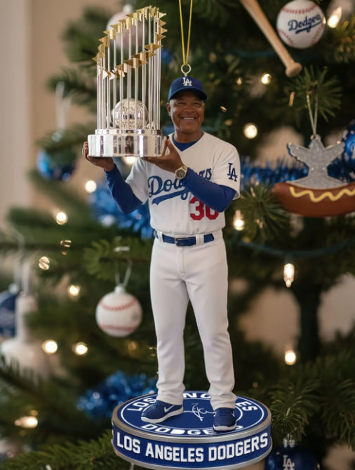 World Series Game 7 Andy Pages Catch Ornament