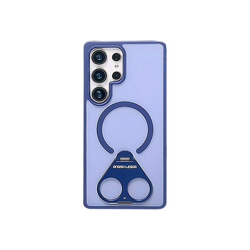 Tri-Ring Magnetic Stand Case For Samsung S25 Ultra