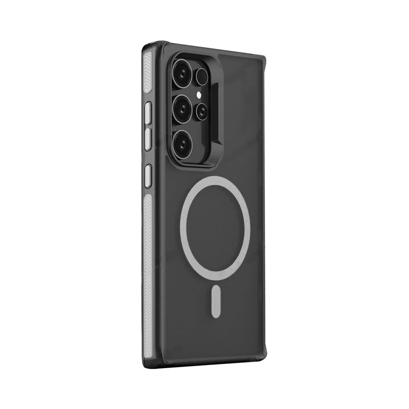 Dual-Tone Shield Armor Magnetic Case For Samsung S25 Ultra
