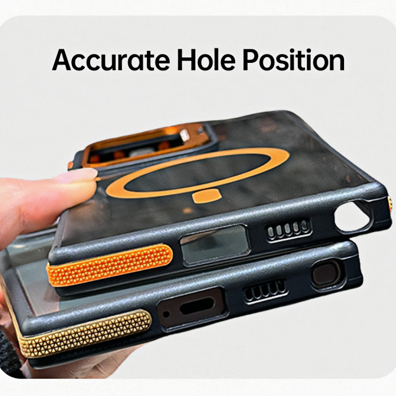 Magnetic Camera Ring Stand Case for Samsung S25 Ultra