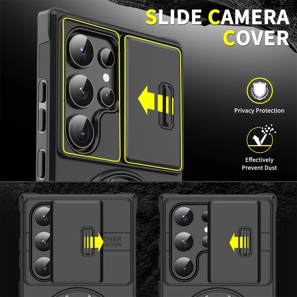 Premium Armor Kickstand Case for Samsung Galaxy S25 Series