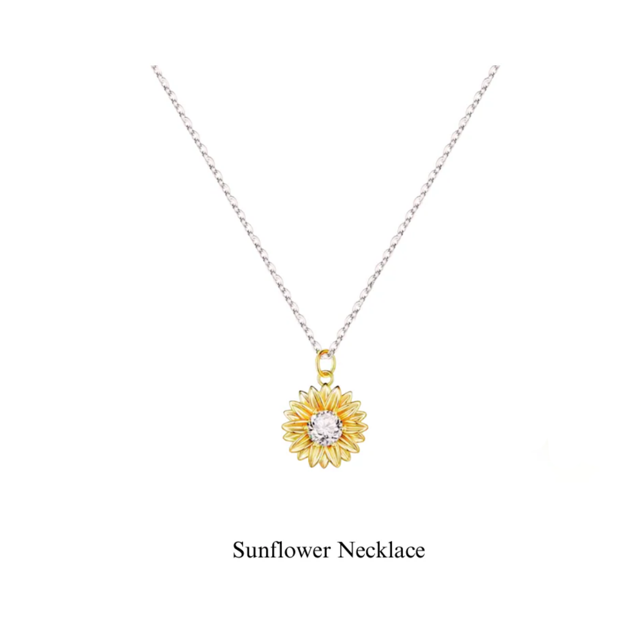 Sunflower Necklace