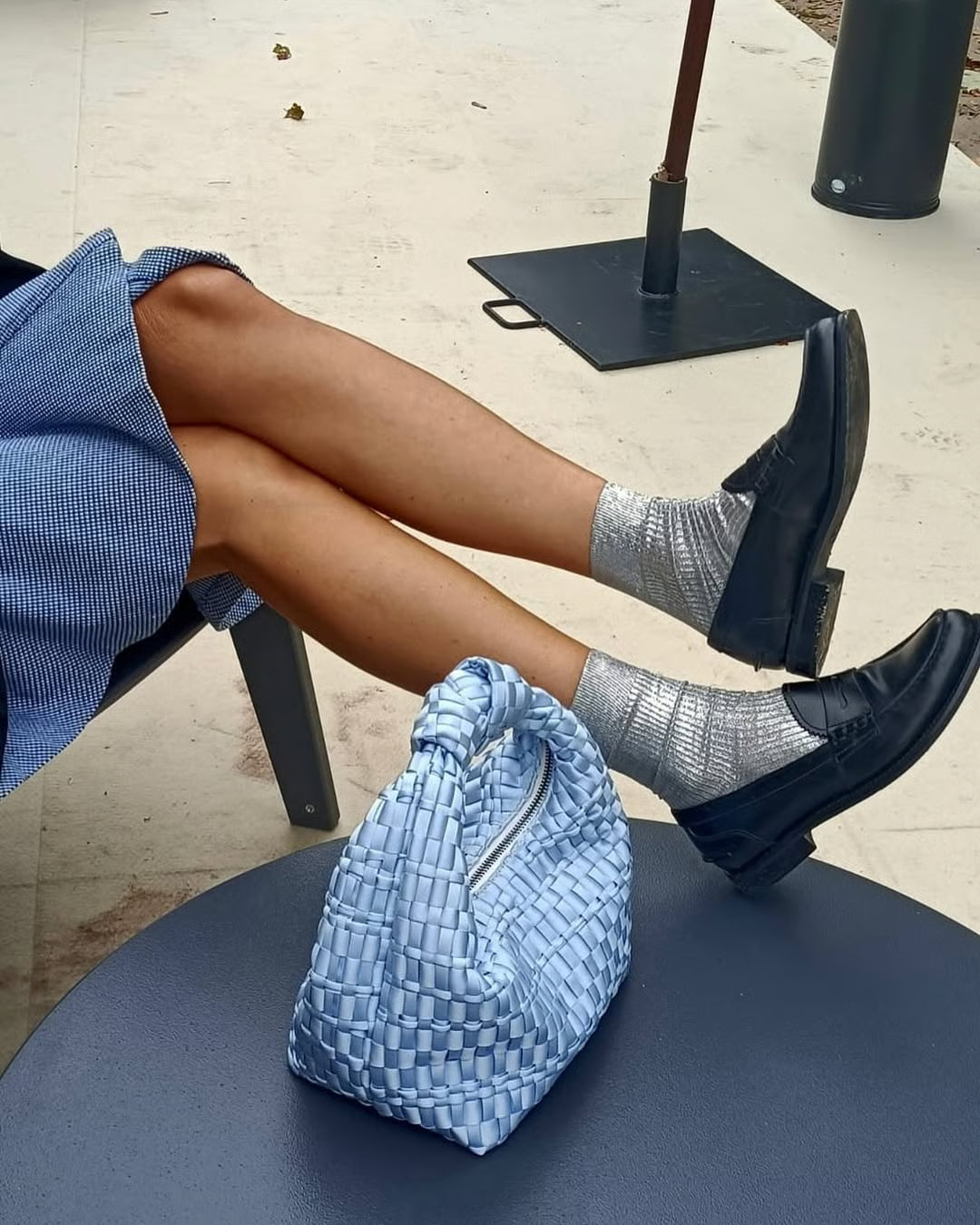 ⏰Last 4 hours Sale: Save 49%-🧦Maria La Rosa Ribbed Laminated Socks