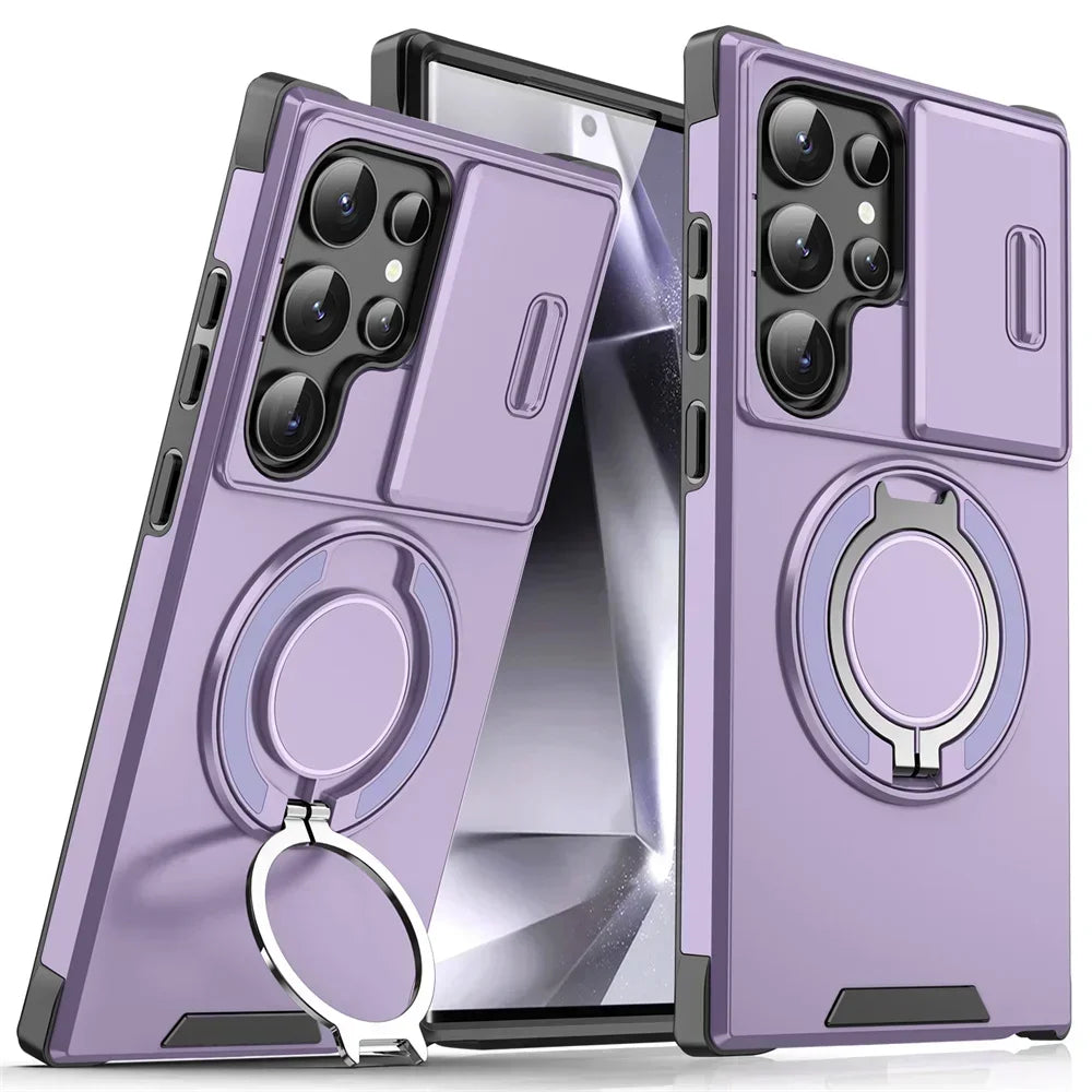 Premium Armor Kickstand Case for Samsung Galaxy S25 Series